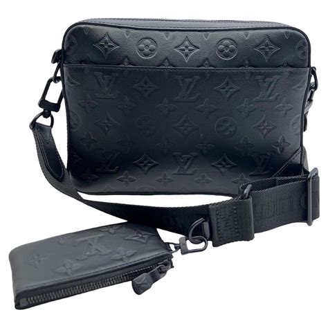 louis vuitton duo messenger black|louis vuitton body bag.